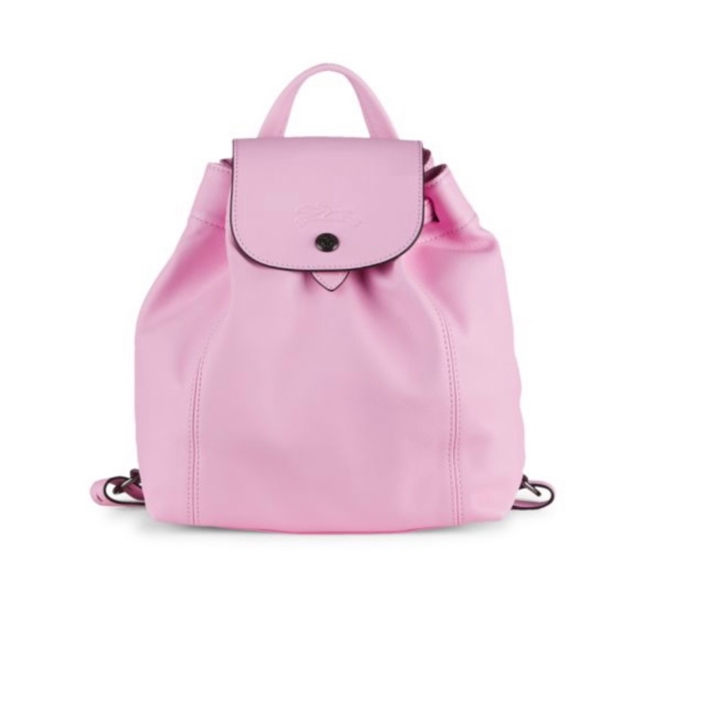 Long Champ XS Le Pliage Leather Backpack